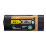Мешок 30л чёрный Super GLIONNI